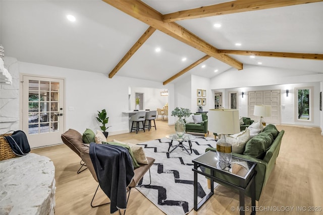 4235 E 104th St, Tulsa, OK 74137 - living room with recessed lighting and light wood-style floors