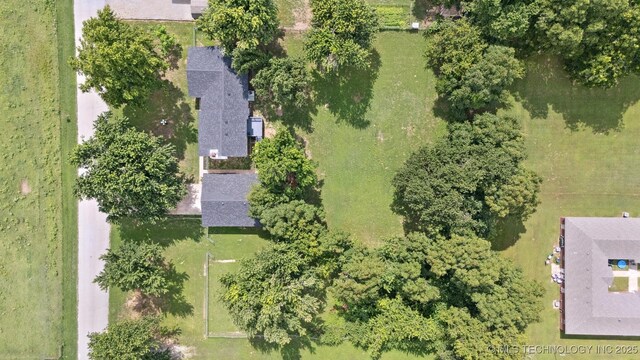 412 W Roger St, Oilton, OK 74052 - aerial view