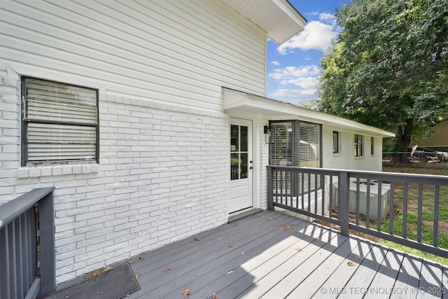 412 W Roger St, Oilton, OK 74052 - view of wooden terrace