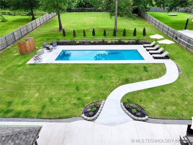 2889 Forest View Dr, Claremore, OK 74017 - view of pool featuring a patio area
