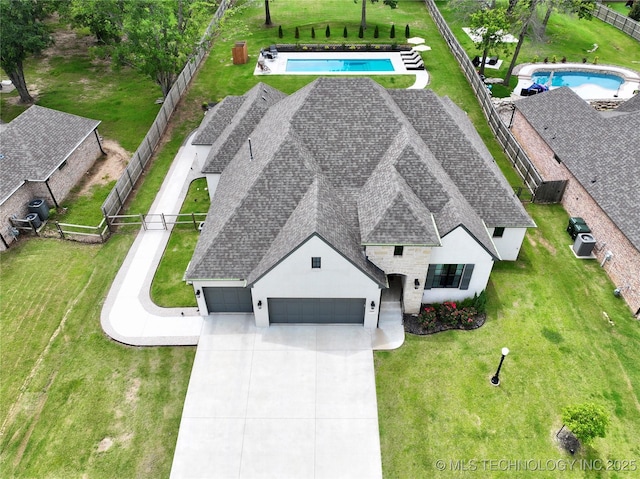 2889 Forest View Dr, Claremore, OK 74017 - view of subject property featuring a pool