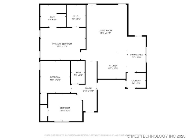 3729 S 150th E Ave, Tulsa, OK 74134 - view of room layout