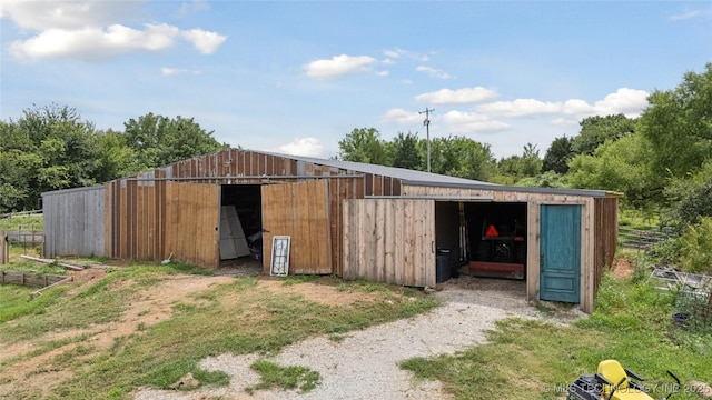 32528 W 261st St S, Bristow, OK 74010 - view of pole building