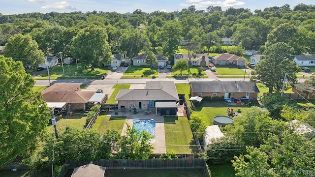 208 N Davis Ave W, Claremore, OK 74017 - aerial perspective of suburban area