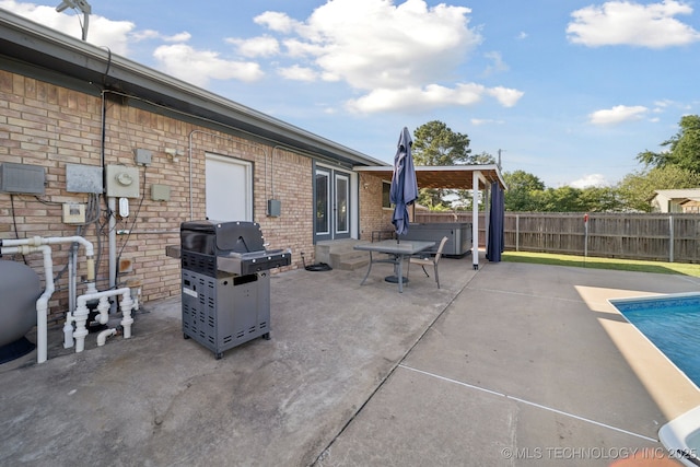 208 N Davis Ave W, Claremore, OK 74017 - view of patio with a grill