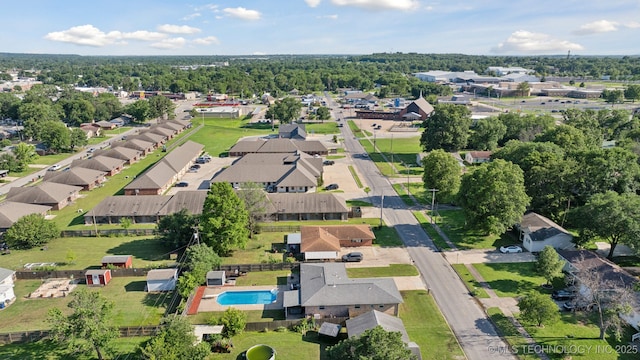 208 N Davis Ave W, Claremore, OK 74017 - view of property location with nearby suburban area