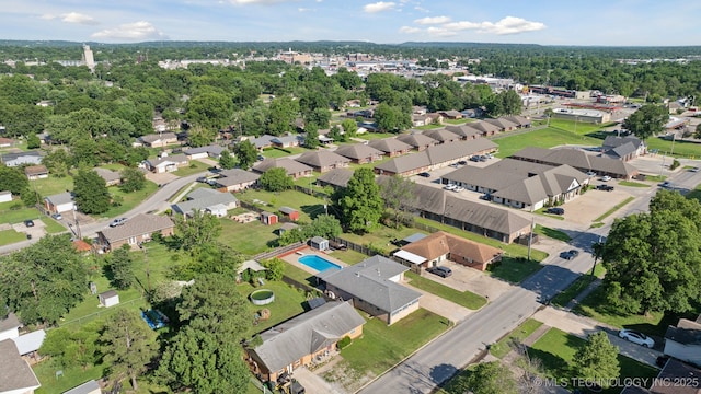 208 N Davis Ave W, Claremore, OK 74017 - aerial view of property's location