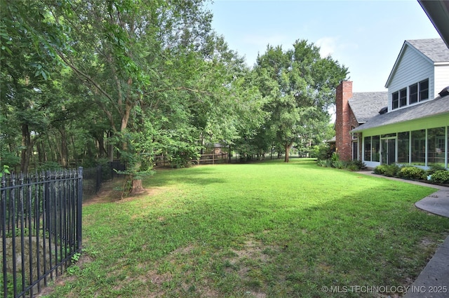 13706 S 18th St, Bixby, OK 74008 - view of yard