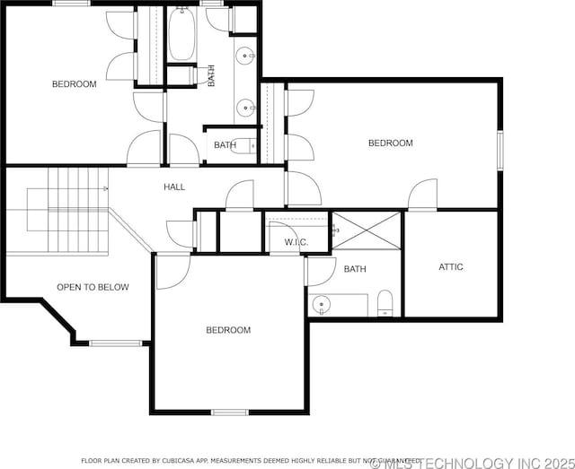 9810 E 96th Pl, Tulsa, OK 74133 - view of room layout