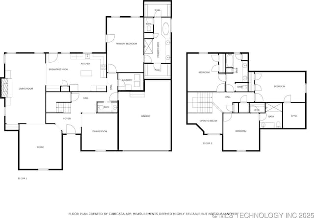 9810 E 96th Pl, Tulsa, OK 74133 - view of home floor plan