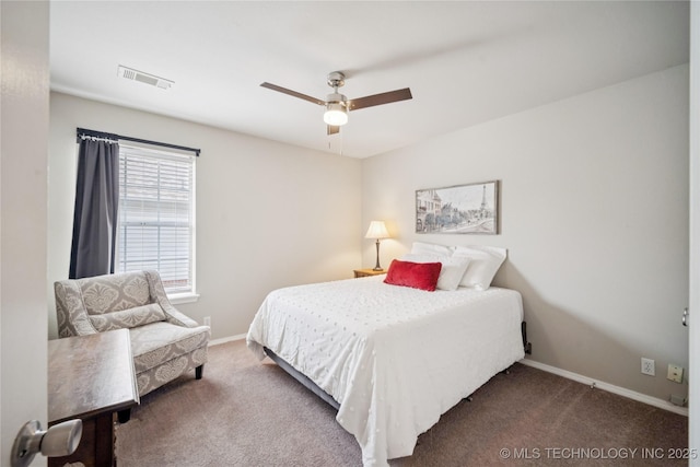 1600 S Ironwood Ave, Broken Arrow, OK 74012 - bedroom featuring carpet and a ceiling fan