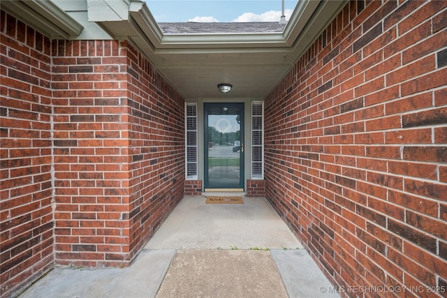 1600 S Ironwood Ave, Broken Arrow, OK 74012 - view of exterior entry with brick siding