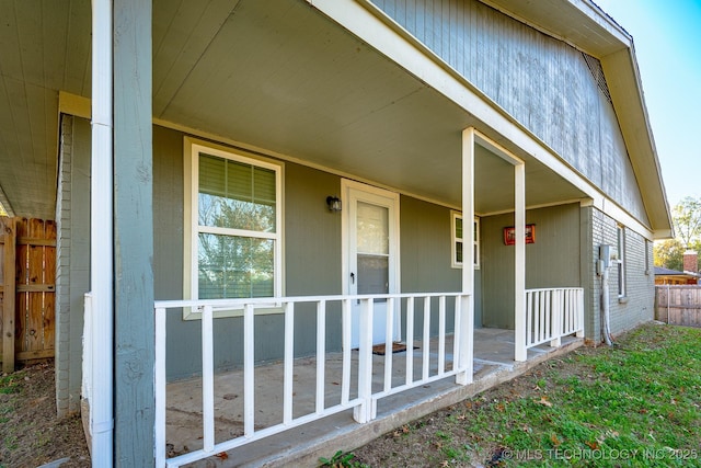 2520 Arlington Blvd, Ada, OK 74820 - entrance to property featuring covered porch
