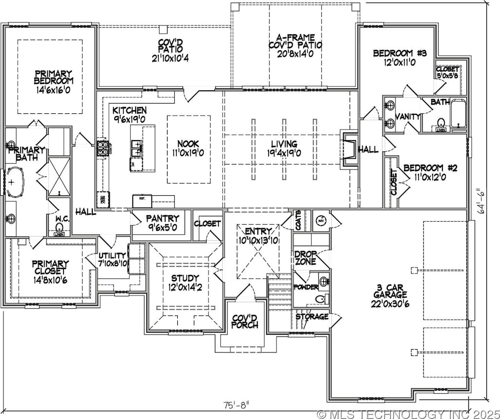 10867 N 84th E Ct, Owasso, OK 74055 - view of home floor plan