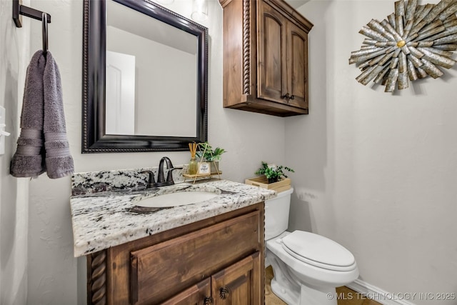 6108 E 95th St, Sperry, OK 74073 - bathroom featuring toilet and vanity