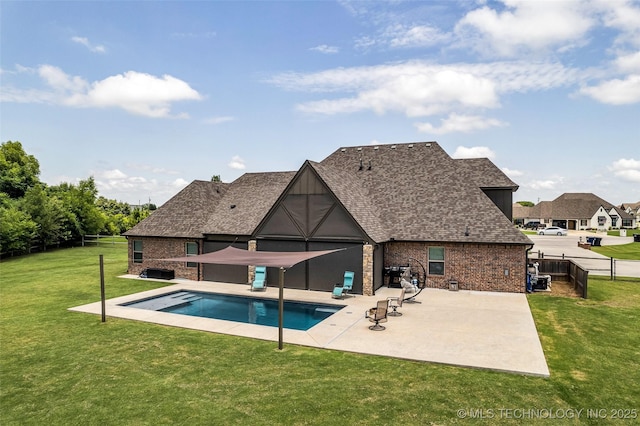 6108 E 95th St, Sperry, OK 74073 - view of swimming pool featuring a patio area