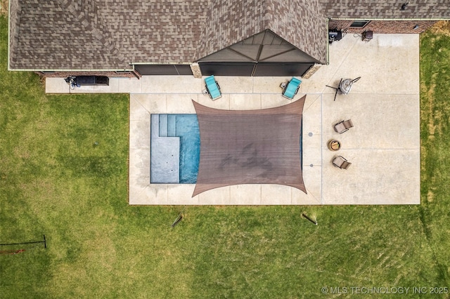 6108 E 95th St, Sperry, OK 74073 - bird's eye view