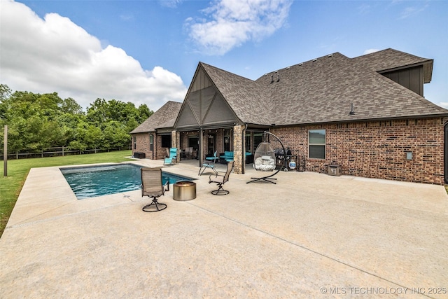 6108 E 95th St, Sperry, OK 74073 - view of pool featuring a patio