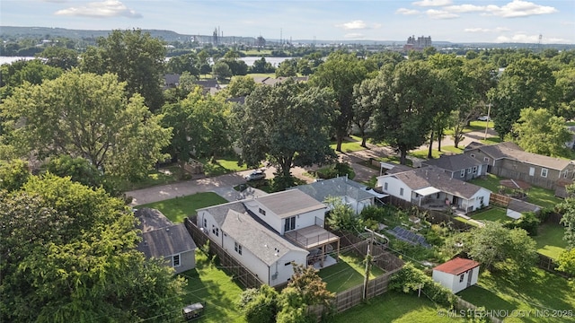 3919 S Detroit Ave, Tulsa, OK 74105 - aerial view of residential area