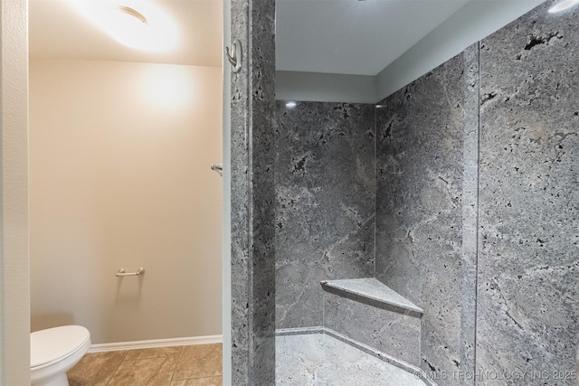 17409 E 44th St S, Tulsa, OK 74134 - full bath featuring toilet and tile patterned flooring
