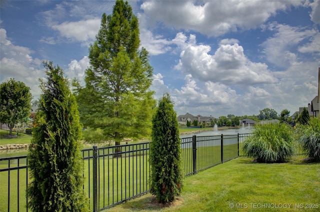 4401 S Yellow Pine Ave, Broken Arrow, OK 74011 - view of yard featuring a water view