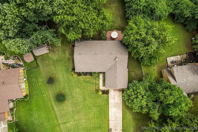9601 Spring Lake Dr, Broken Arrow, OK 74014 - bird's eye view