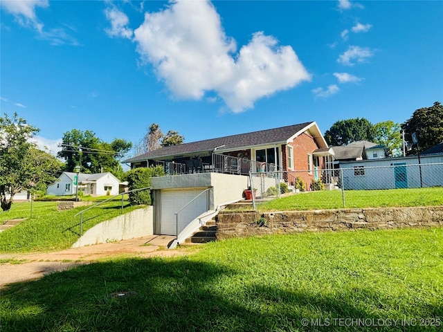 401 High St, Eufaula, OK 74432 - view of front of property featuring concrete driveway