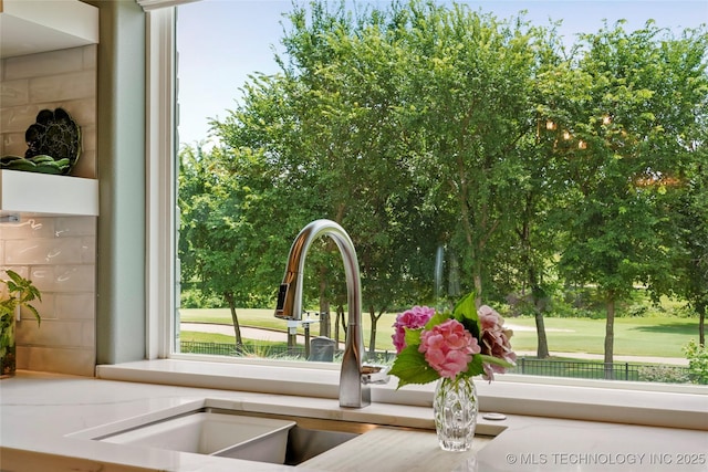 8701 E Hartford St, Broken Arrow, OK 74014 - kitchen view of light countertops