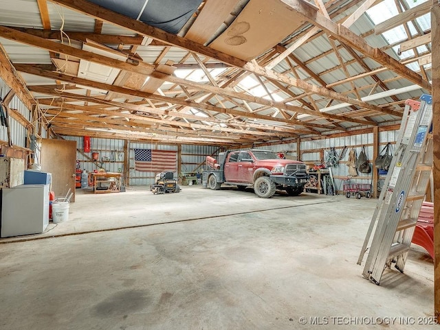 10696 N County Road 3410, Stratford, OK 74872 - view of garage