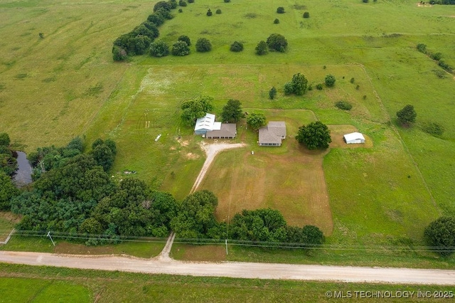 10696 N County Road 3410, Stratford, OK 74872 - aerial view of sparsely populated area
