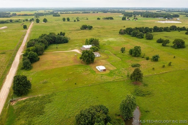 10696 N County Road 3410, Stratford, OK 74872 - overview of rural landscape featuring agricultural land