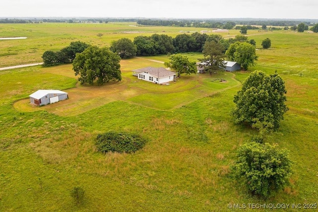 10696 N County Road 3410, Stratford, OK 74872 - aerial view of sparsely populated area featuring agricultural land