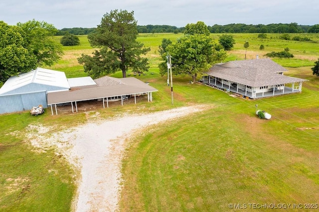 10696 N County Road 3410, Stratford, OK 74872 - view of rural area