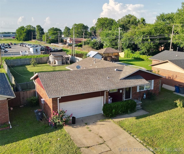 9763 E 3rd St, Tulsa, OK 74128 - aerial view of property and surrounding area