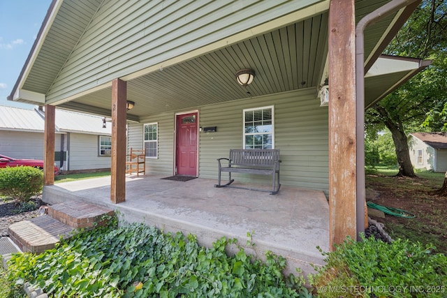 236 W 9th Ave, Bristow, OK 74010 - view of porch