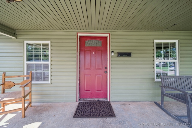 236 W 9th Ave, Bristow, OK 74010 - property entrance with covered porch