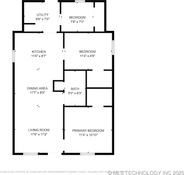 236 W 9th Ave, Bristow, OK 74010 - view of floor plan / room layout