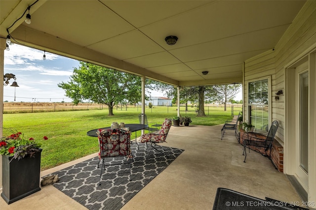 4556 E 330th Rd, Talala, OK 74080 - view of patio / terrace