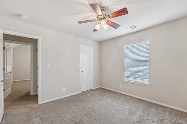 513 S 63rd Pl S, Broken Arrow, OK 74014 - unfurnished bedroom featuring carpet floors and ceiling fan