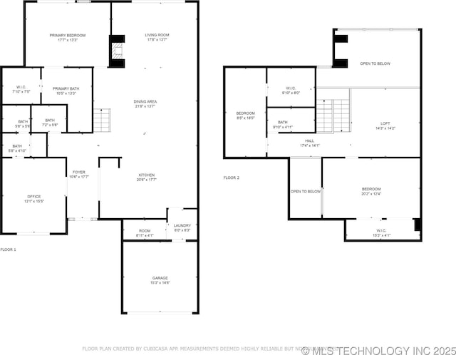 6002 S Atlanta Ct Unit 2, Tulsa, OK 74105 - view of property floor plan