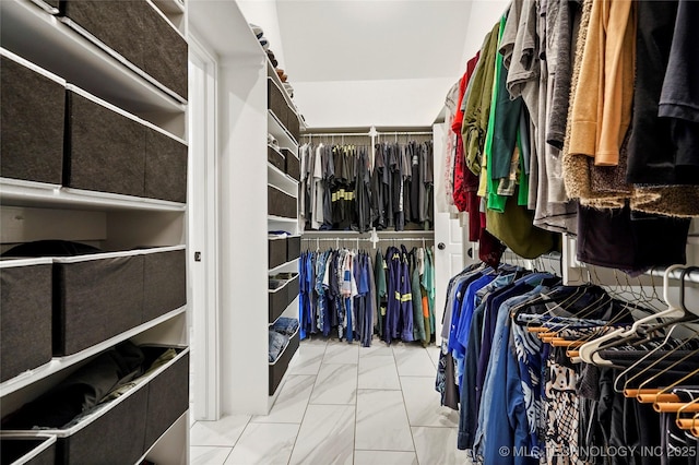 2035 E 138th Pl S, Bixby, OK 74008 - walk in closet with marble look tiles