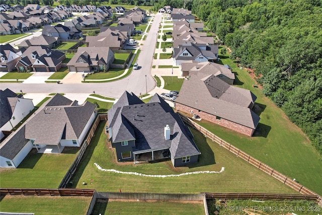 2035 E 138th Pl S, Bixby, OK 74008 - aerial perspective of suburban area