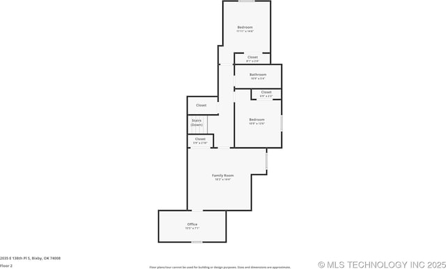 2035 E 138th Pl S, Bixby, OK 74008 - view of home floor plan