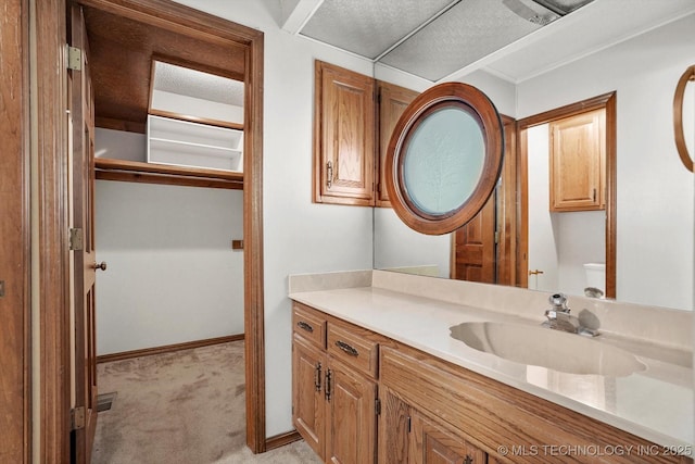 2425 E 53rd St, Tulsa, OK 74105 - bathroom featuring vanity and toilet