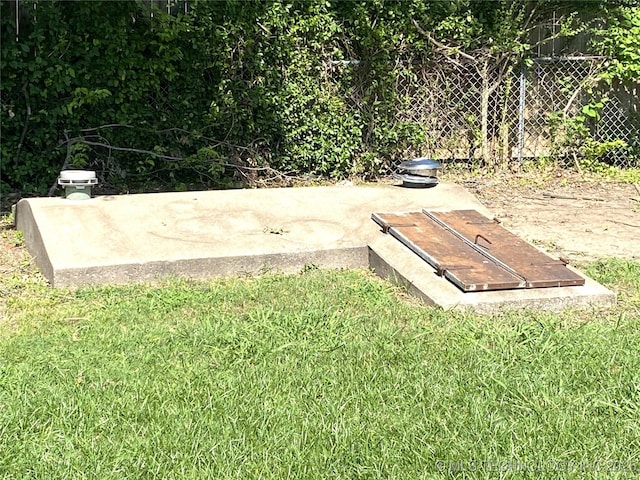 5940 E 3rd St, Tulsa, OK 74112 - entry to storm shelter