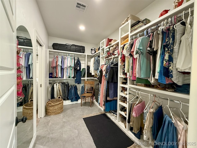 18040 County Road 1558, Ada, OK 74820 - walk in closet with tile patterned floors