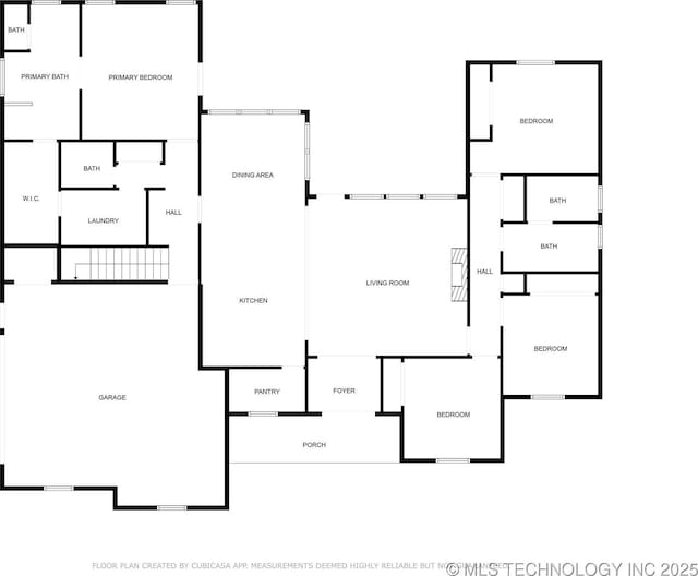 18040 County Road 1558, Ada, OK 74820 - view of room layout