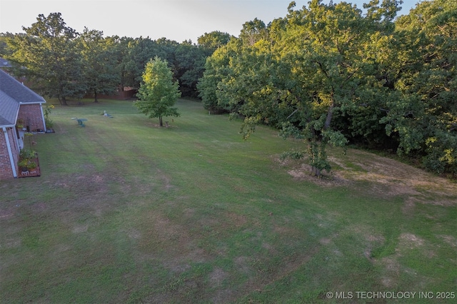 18040 County Road 1558, Ada, OK 74820 - view of green lawn