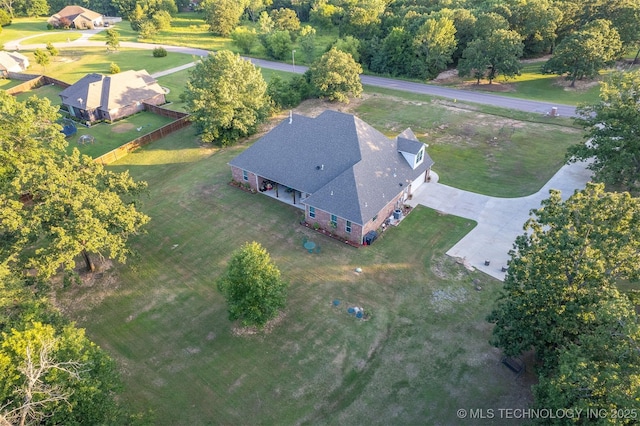 18040 County Road 1558, Ada, OK 74820 - view from above of property