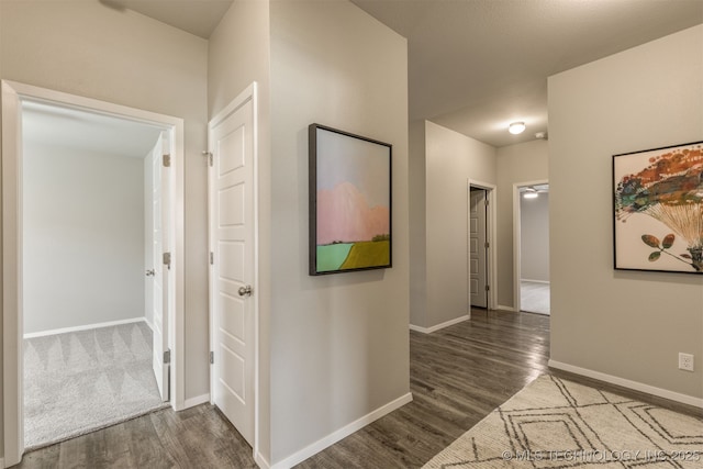 7420 E 160th Pl S, Bixby, OK 74008 - hallway with wood finished floors